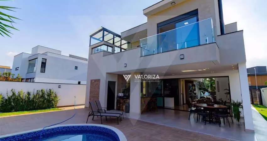 Casa com 3 dormitórios à venda, 326 m² por r$ 3.490.000,00 - alphaville nova esplanada - votorantim/sp