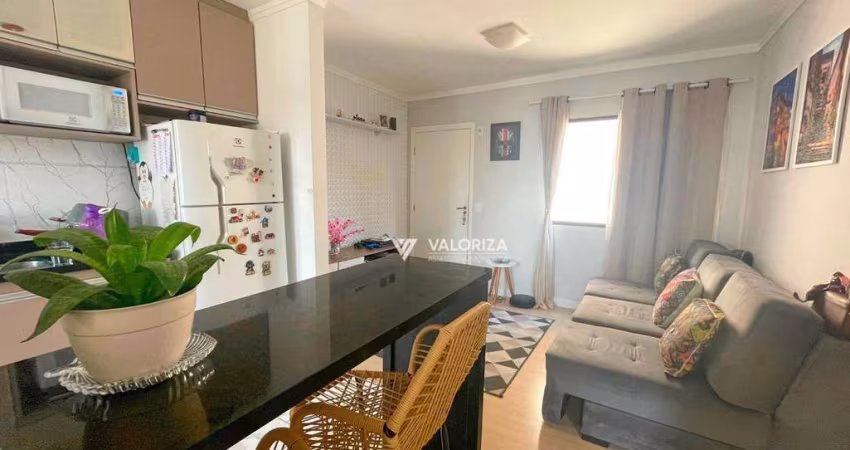 Apartamento com 2 dormitórios à venda, 45 m² por R$ 285.000,00 - Condomínio Residencial Lar Londres - Votorantim/SP