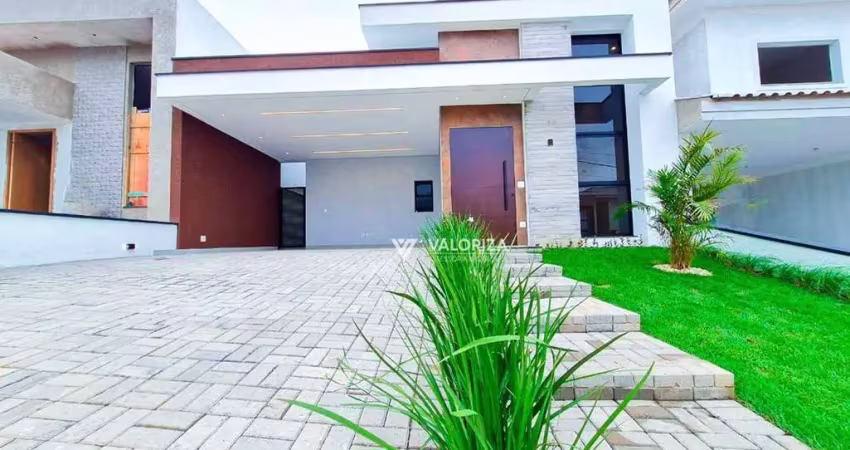 Casa com 3 dormitórios à venda, 144 m² por r$ 1.150.000,00 - condomínio campos do conde - sorocaba/sp