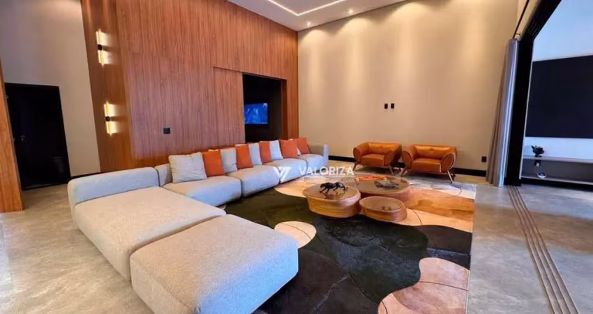 Casa com 4 dormitórios à venda, 518 m² por r$ 6.200.000,00 - condomínio residencial saint patrick - sorocaba/sp