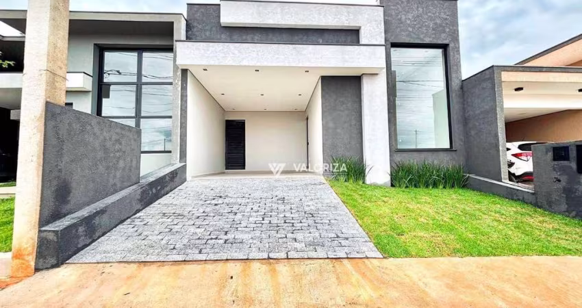 Casa com 3 quartos à venda, 133 m² por R$ 990.000 - Condomínio Villagio Wanel - Sorocaba/SP