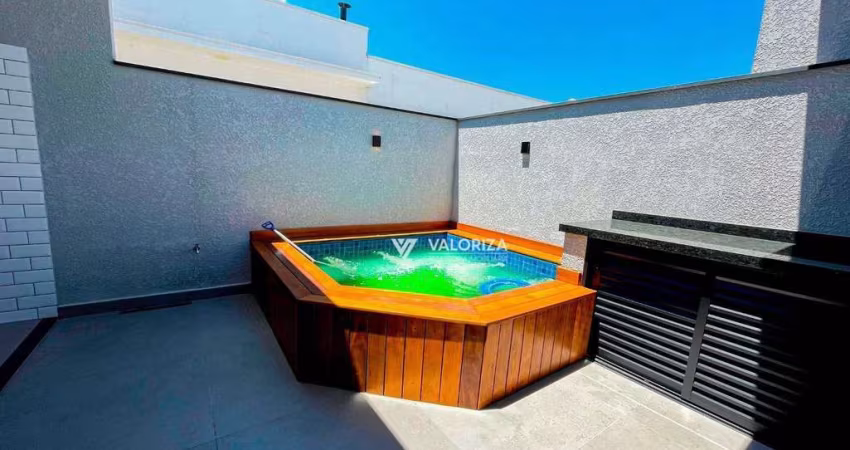 Casa com 3 quartos, sendo 1 suíte à venda, 111 m² por R$ 830.000 - Terras de São Francisco - Sorocaba/SP