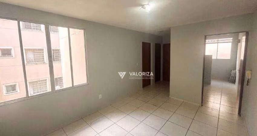 Apartamento com 2 dormitórios à venda, 47 m² por R$ 160.000,00 - Bosque das Araucárias. - Sorocaba/SP