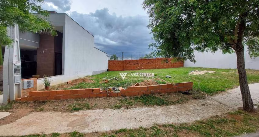 Terreno à venda, 170 m² por R$ 249.000,00 - Condomínio Terras de São Francisco - Sorocaba/SP