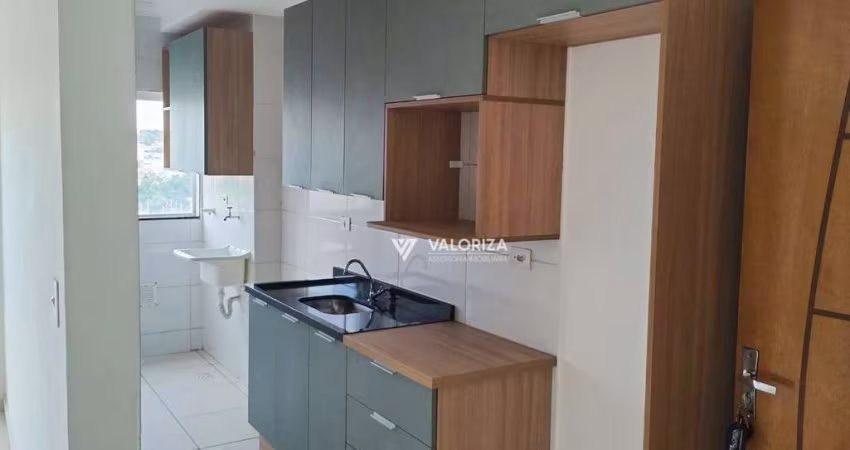 Apartamento com 2 dormitórios, 51 m² - venda por R$ 220.000 ou aluguel por R$ 1.490/mês - Central Parque - Sorocaba/SP