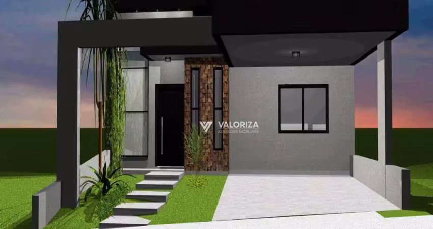 Casa com 3 quartos à venda, 121 m² por R$ 640.000 - Golden Park Residence II - Sorocaba/SP
