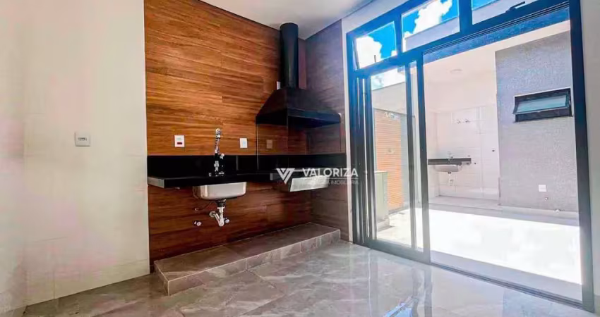 Casa com 3 quartos, sendo 2 suítes à venda, 108 m² por R$ 630.000 - Condomínio Villagio Ipanema - Sorocaba/SP