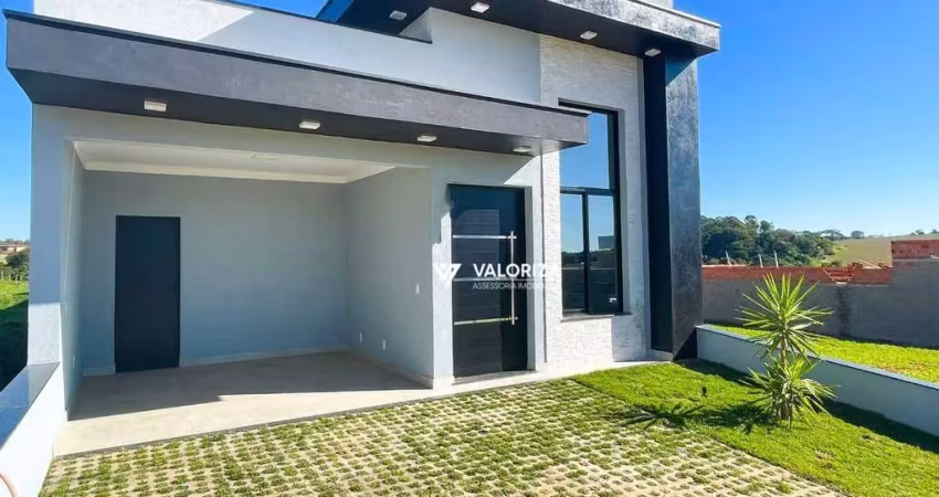 Casa com 3 dormitórios à venda, 134 m² por r$ 820.000,00 - reserva ipanema - sorocaba/sp
