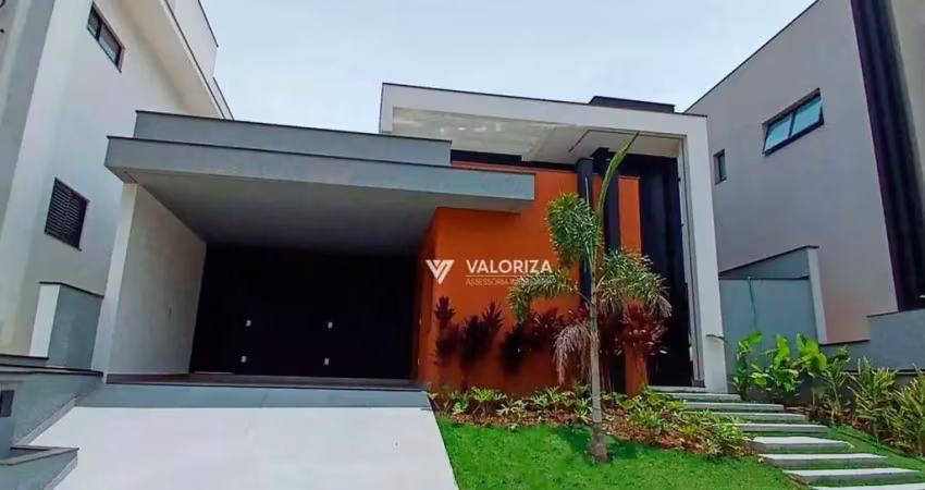 Casa com 3 dormitórios à venda, 180 m² por r$ 1.790.000,00 - condomínio chácara ondina - sorocaba/sp