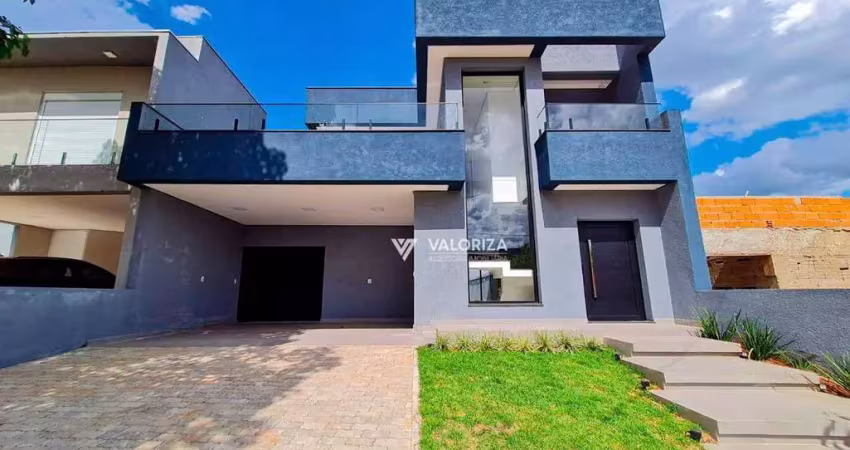 Casa com 4 dormitórios à venda, 176 m² por r$ 1.510.000,00 - condomínio julia martinez - sorocaba/sp