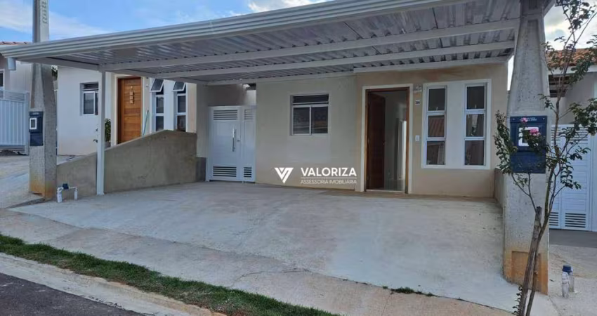 Casa com 2 dormitórios para alugar, 50 m² por R$ 2.323,68/mês - Quintais do Imperador - Sorocaba/SP