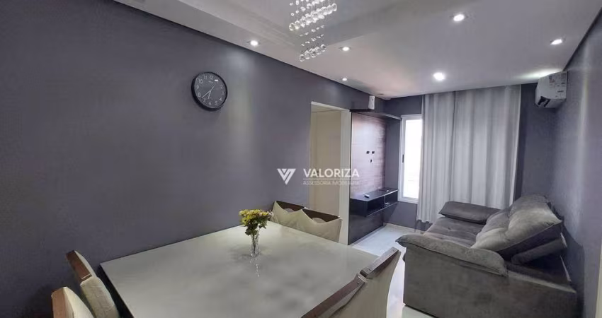 Apartamento com 2 dormitórios para alugar, 47 m² por R$ 2.238,40/mês - Vila Barcelona - Sorocaba/SP