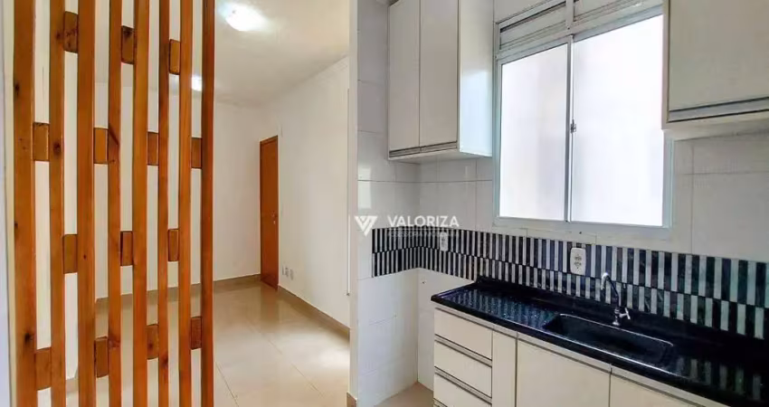 Apartamento com 2 dormitórios à venda, 43 m² por r$ 195.000,00 - parque serra do horto - sorocaba/sp
