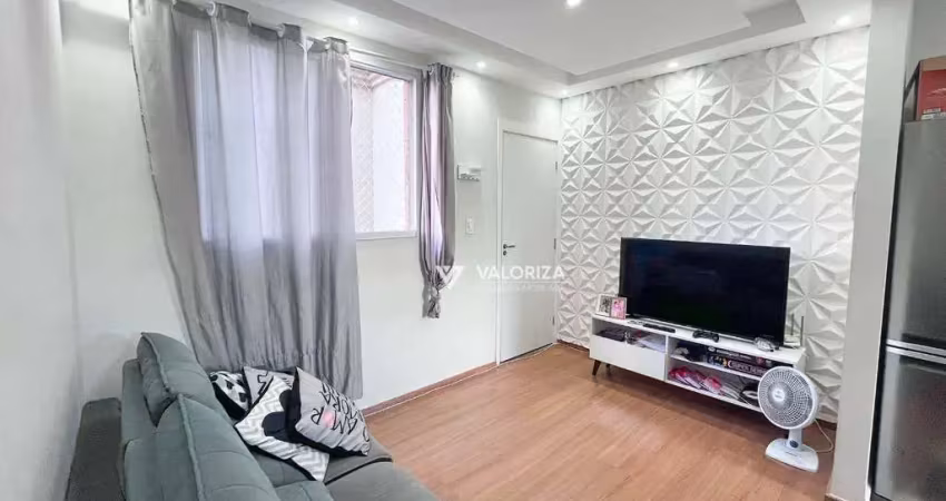 Apartamento com 2 dormitórios à venda, 43 m² por R$ 185.000,00 - Recreio dos Sorocabanos - Sorocaba/SP