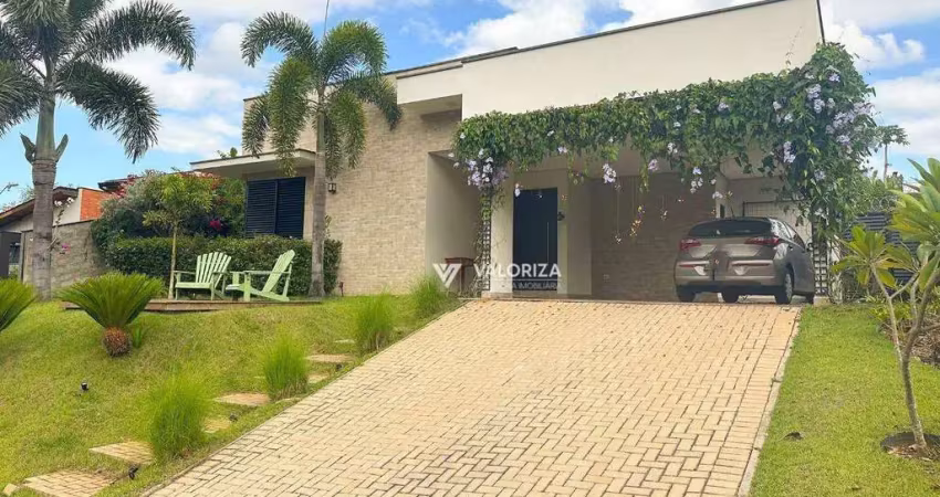 Casa com 5 dormitórios para alugar, 400 m² por r$ 17.025,00/mês - parque ecoresidencial fazenda jequitibá - sorocaba/sp