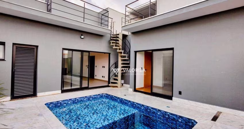 Casa com 3 dormitórios à venda, 200 m² por R$ 1.795.000,00 - Condomínio Chácara Ondina - Sorocaba/SP