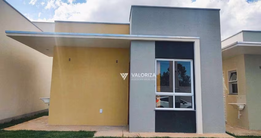 Casa com 2 dormitórios à venda, 55 m² por R$ 450.000,00 - Condomínio Villa Magari - Sorocaba/SP