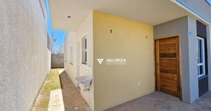 Casa com 2 dormitórios à venda, 55 m² por r$ 450.000,00 - condomínio villa magari - sorocaba/sp