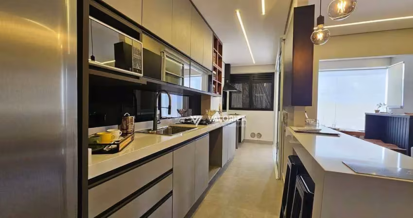 Apartamento com 3 dormitórios à venda, 119 m² por r$ 630.000,00 - jardim são carlos - sorocaba/sp