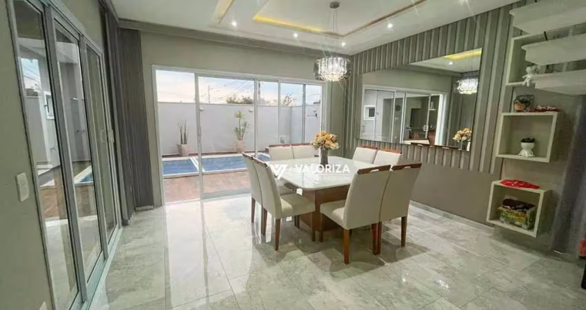 Casa com 3 dormitórios à venda, 259 m² por r$ 1.680.000,00 - condomínio vila do bosque sorocaba - sorocaba/sp