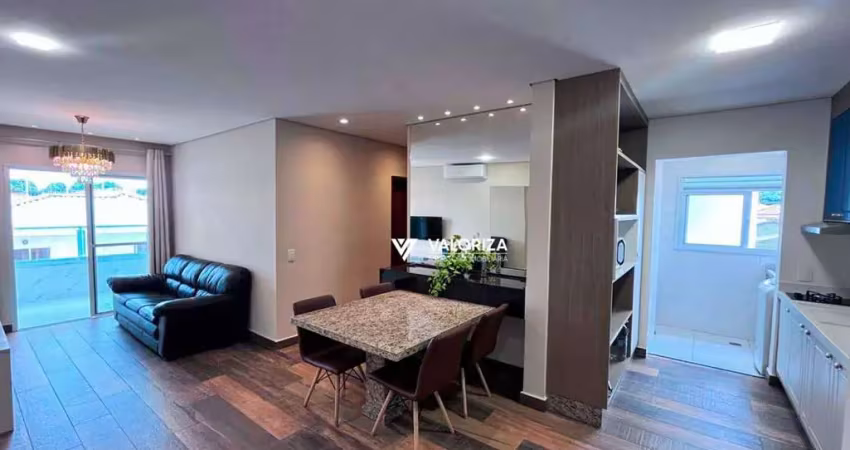 Apartamento com 2 quartos, sendo 1 suíte à venda, 77 m² por r$ 570.000 - jardim santa rosália - sorocaba/sp