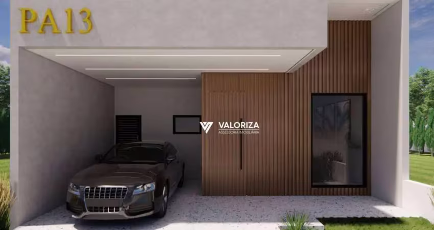 Casa com 3 quartos, sendo 1 suíte à venda, 134 m² por r$ 775.000 - condomínio villagio wanel - sorocaba/sp