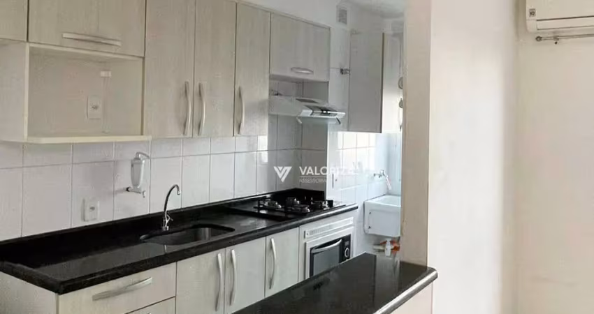 Apartamento com 2 dormitórios à venda, 52 m² por r$ 255.000,00 - vila angélica - sorocaba/sp