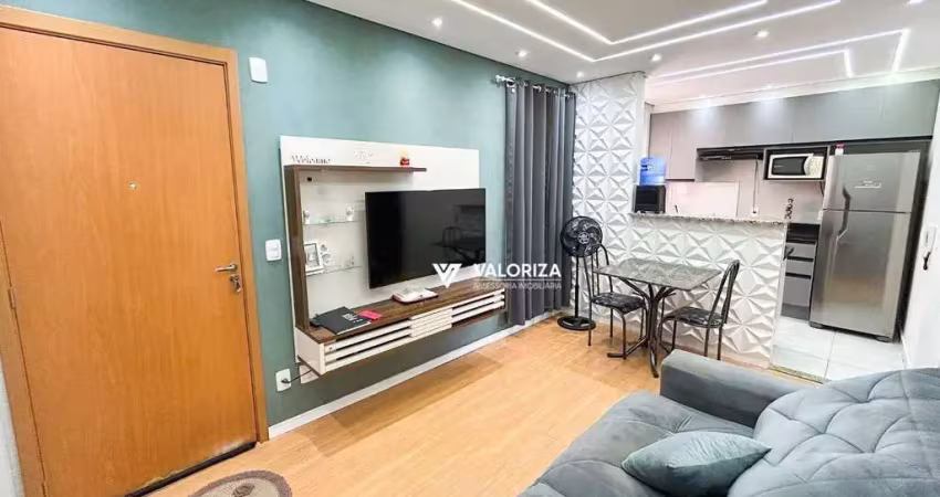 Apartamento com 2 dormitórios à venda, 47 m² por R$ 230.000,00 - Central Parque Sorocaba - Sorocaba/SP