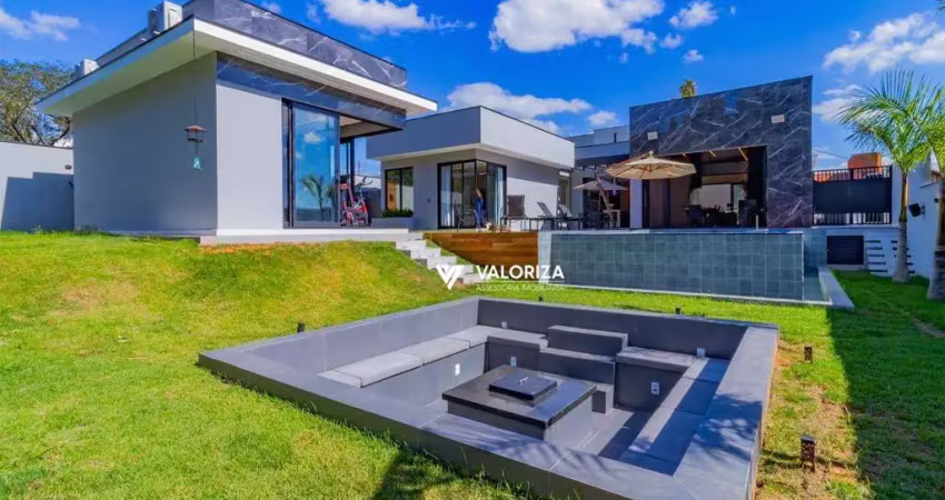 Casa com 4 dormitórios à venda, 550 m² por r$ 5.700.000 - condomínio residencial ibirapuera - sorocaba/sp