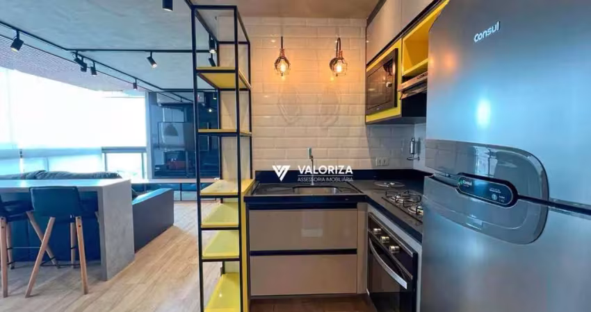 Studio com 1 dormitório à venda, 62 m² por r$ 595.000,00 - condomínio jk studio - sorocaba/sp