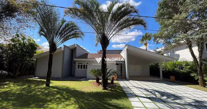 Casa com 4 dormitórios, 500 m² - venda por r$ 5.500.000,00 ou aluguel por r$ 20.748,46/mês - condomínio lago azul - araçoiaba da serra/sp