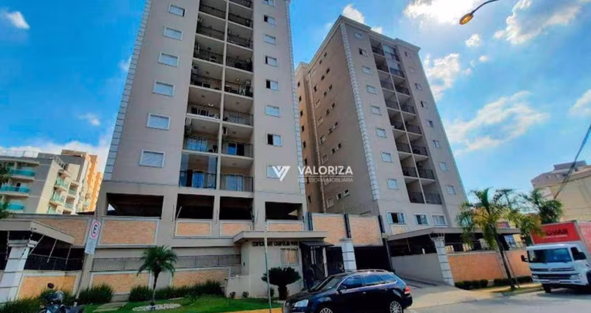 Apartamento com 2 dormitórios para alugar, 60 m² por R$ 3.223,00/mês - Parque Campolim - Sorocaba/SP