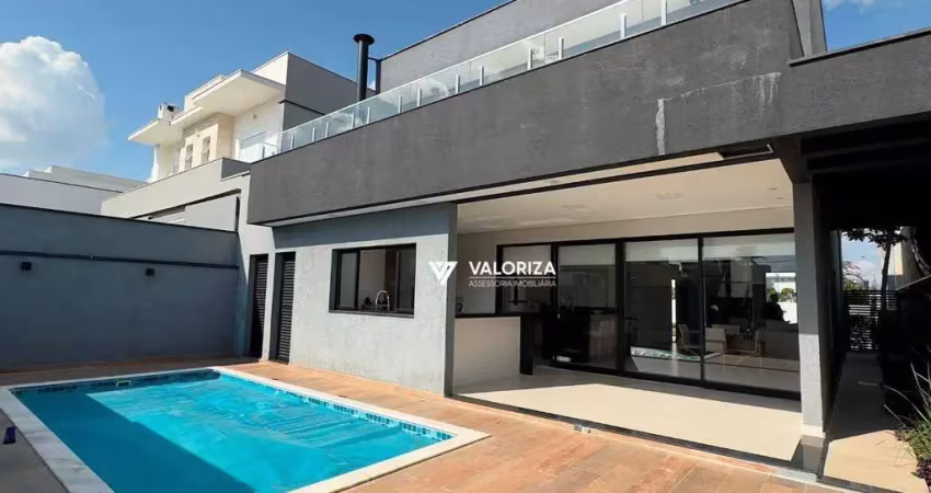 Casa com 4 dormitórios à venda, 250 m² por r$ 1.995.000,00 - condomínio chácara ondina - sorocaba/sp