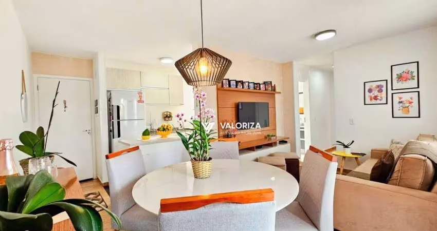 Apartamento com 3 quartos, sendo 1 suíte à venda, 70 m² por R$ 430.000 - Condomínio Villa Flora - Votorantim/SP
