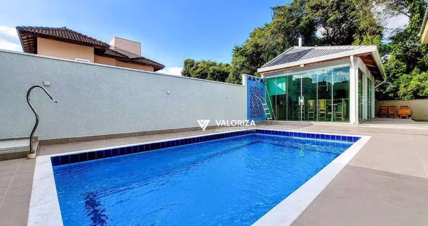 Casa com 3 suítes, sendo 1 suíte master  à venda, 329 m² por R$ 1.700.000 - Condomínio Residencial Villa Verona - Sorocaba/SP