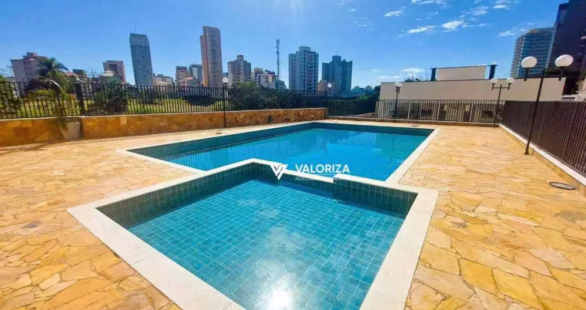 Apartamento com 3 quartos, sendo 1 suíte  para alugar, 67 m² por r$ 4.020/mês - campolim - sorocaba/sp