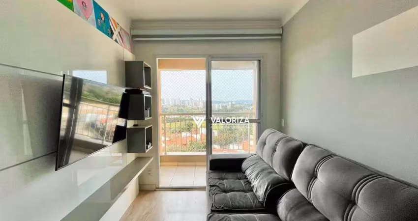 Apartamento com 2 quartos, sendo 1 suíte  à venda, 66 m² por r$ 450.000 - condomínio vista garden - sorocaba/sp