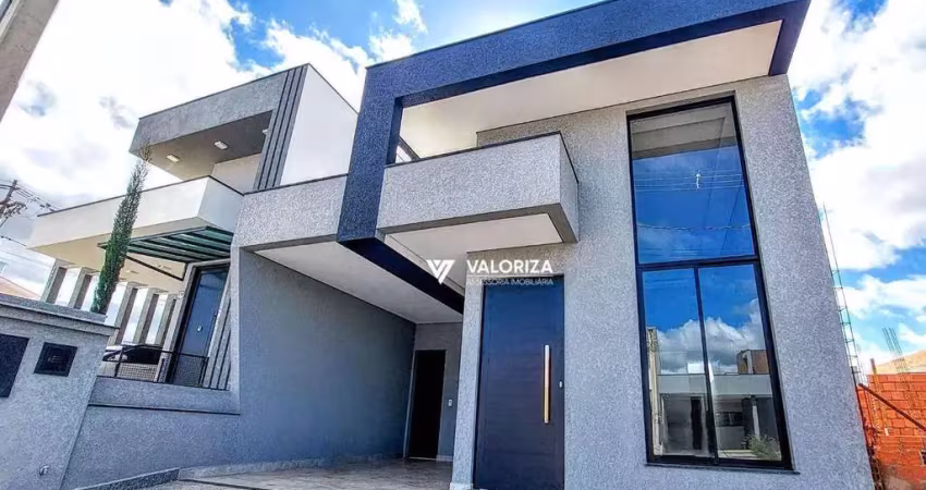 Casa com 3 dormitórios à venda, 134 m² por r$ 979.000,00 - condomínio villagio wanel - sorocaba/sp