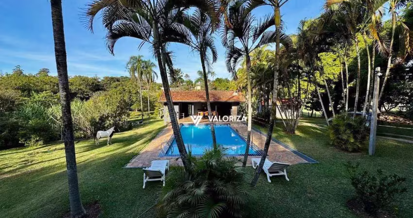 Chácara com 3 quartos à venda, 11000 m² por r$ 1.650.000 - caputera - sorocaba/sp