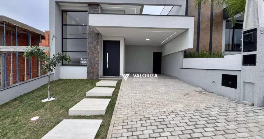 Casa a venda com 3 quartos e 1 suíte - residencial reserva ipanema   sorocaba/sp