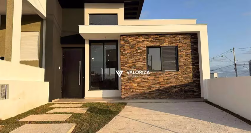 Casa com 3 dormitórios à venda, 120 m² por r$ 720.000,00 - horto florestal villagio - sorocaba/sp