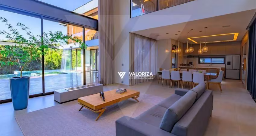 Casa com 4 dormitórios à venda, 600 m² por r$ 8.400.000,00 - parque reserva fazenda imperial - sorocaba/sp