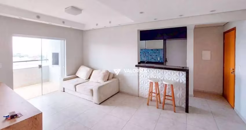 Apartamento com 2 dormitórios à venda, 67 m² por r$ 350.000,00 - edifício montalcino - sorocaba/sp