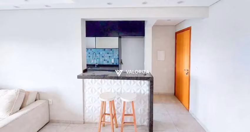 Apartamento com 2 dormitórios à venda, 67 m² por r$ 350.000,00 - edifício montalcino - sorocaba/sp
