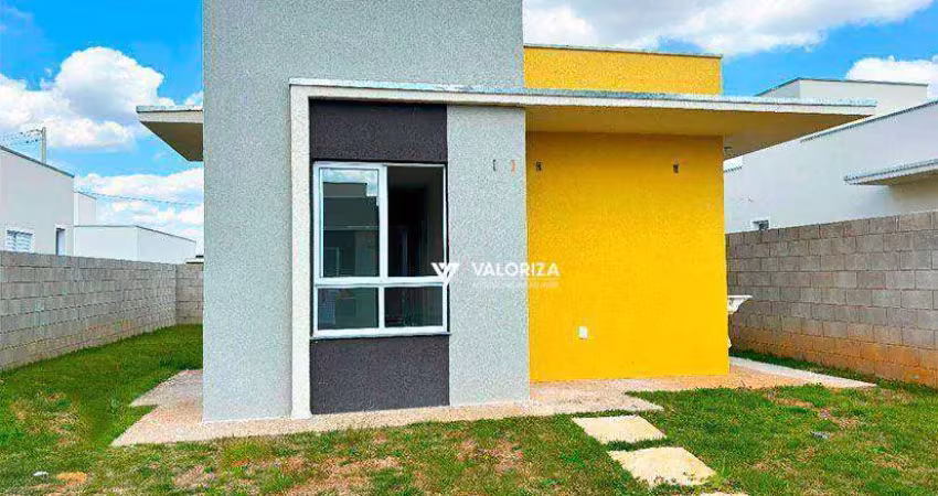 Casa com 3 quarto à venda, 69 m² por r$ 610.000 - villa amarone - sorocaba/sp