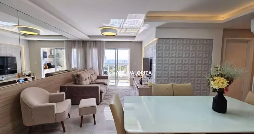 Apartamento com 3 dormitórios à venda, 97 m² por r$ 1.100.000,00 - condomínio residencial cannes - sorocaba/sp