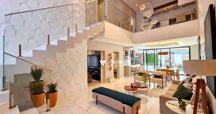 Casa com 3 suítes à venda, 265 m² por r$ 3.400.000 - condomínio ibiti royal park - sorocaba/sp