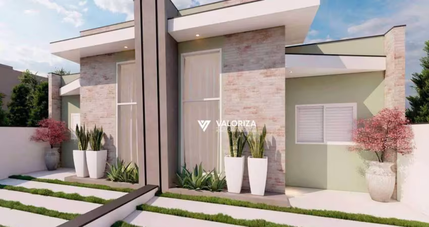 Casa com 2 dormitórios à venda, 56 m² por r$ 328.000,00 - residencial jardim são lucas - salto de pirapora/sp