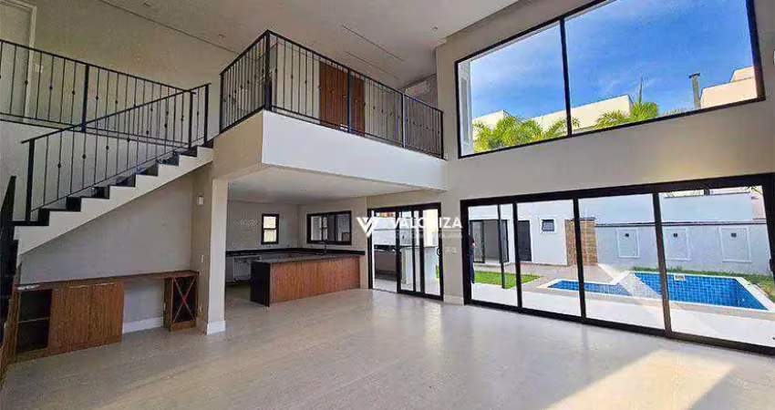 Casa com 3 dormitórios, 359 m² - venda por r$ 3.200.000,00 ou aluguel por r$ 18.215,00/mês - alphaville nova esplanada - votorantim/sp