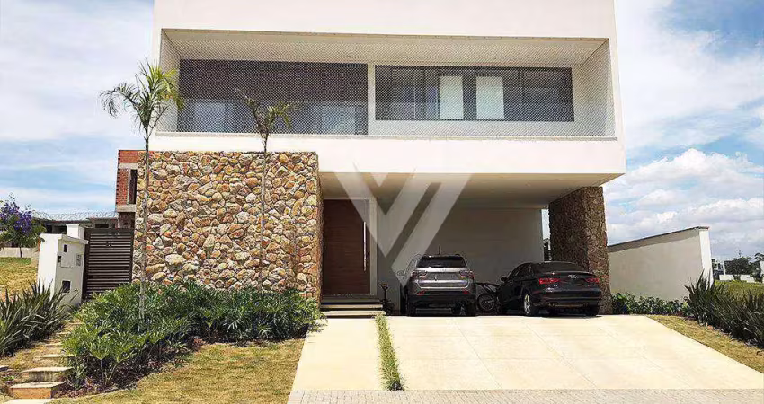 Casa com 4 dormitórios à venda, 460 m² por r$ 3.900.000,00 - alphaville nova esplanada - votorantim/sp